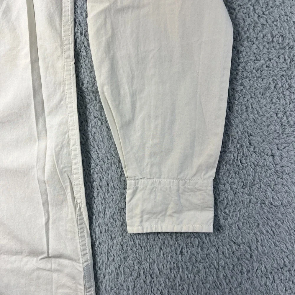 Polo Ralph Lauren Women's Cream Button-Front Shirt Dress - Picture 12 of 16